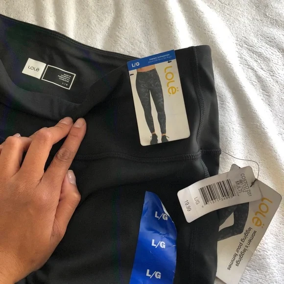 Lole black leggings (L)